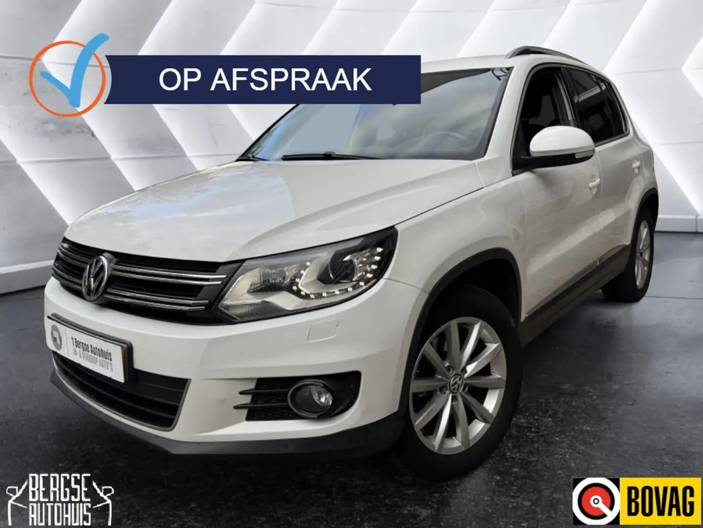 Volkswagen Tiguan 2.0 TDI R-Line Led Camera Clima Cruise Bianco - 1