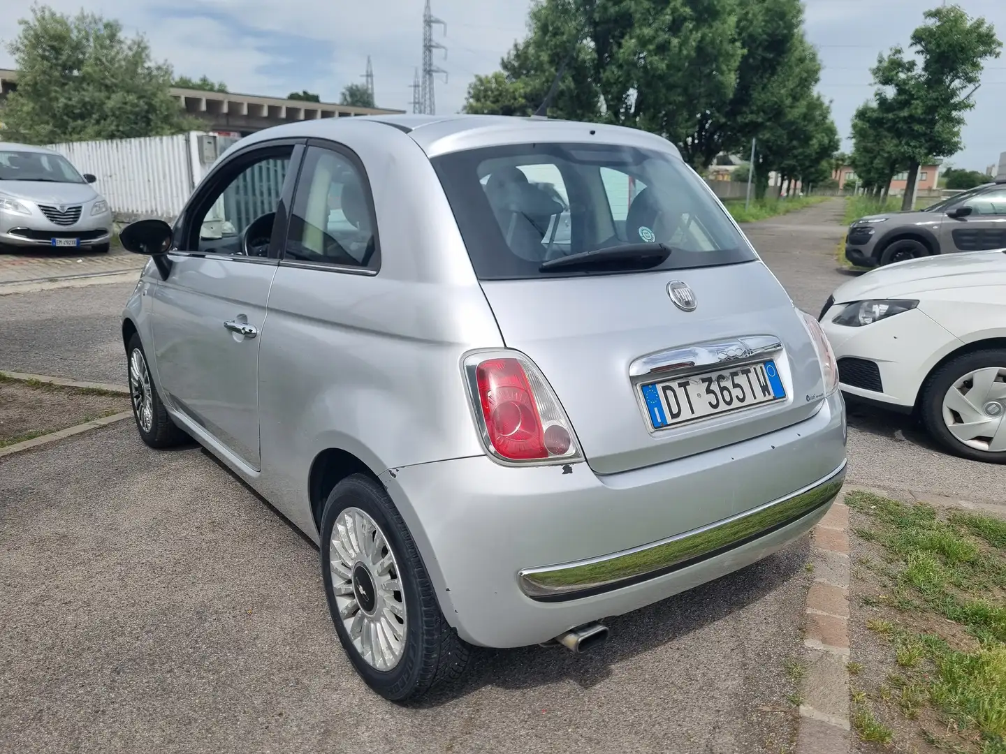 Fiat 500 500 1.2 Lounge 69cv Plateado - 1
