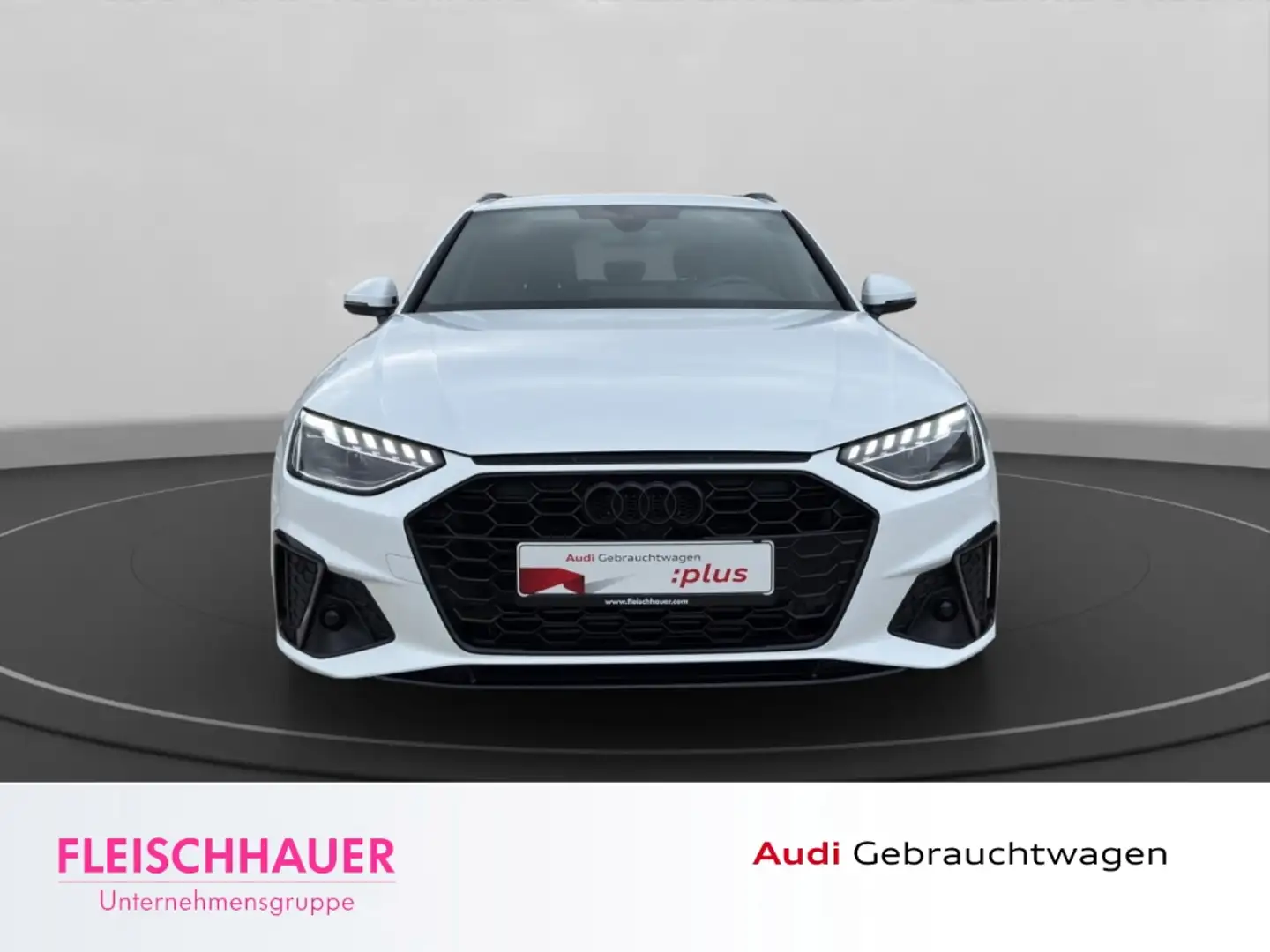Audi A4 Avant 40 TFSI S line Navi+LED+AHK+360°+ACC+App-con Weiß - 2
