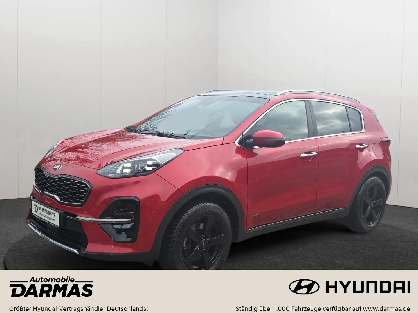 Kia Sportage Sportage GT-Line AWD Navi 360 Grad Kamera El. H Rouge - 1