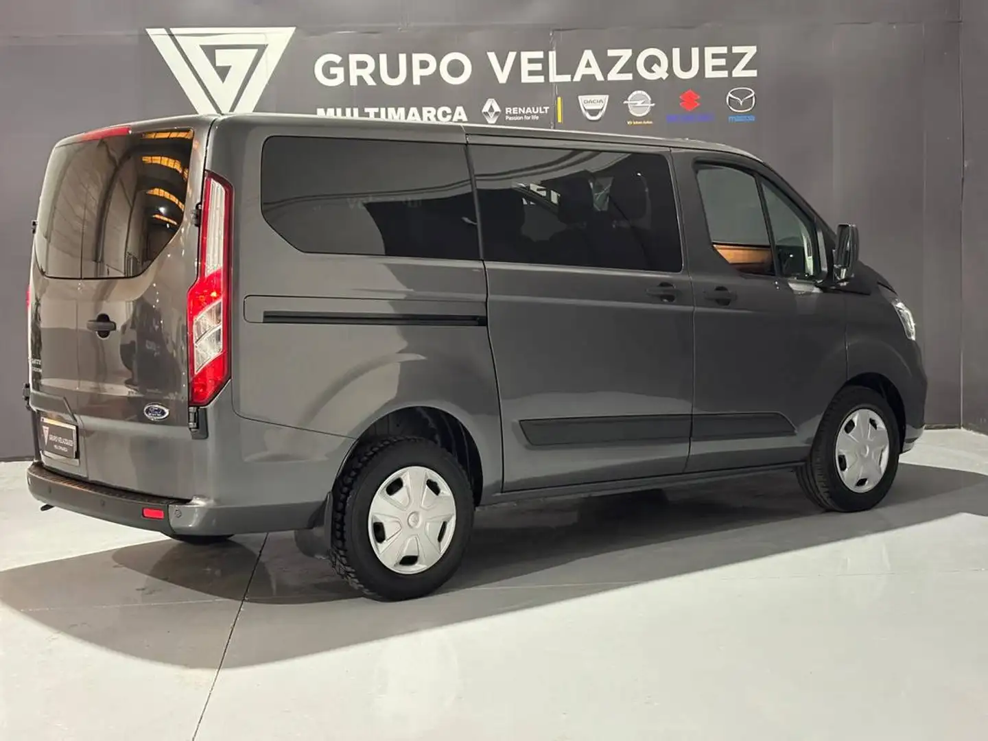 Ford Transit Custom FT 320 L1 Kombi Trend EcoBlue 130 Gris - 2