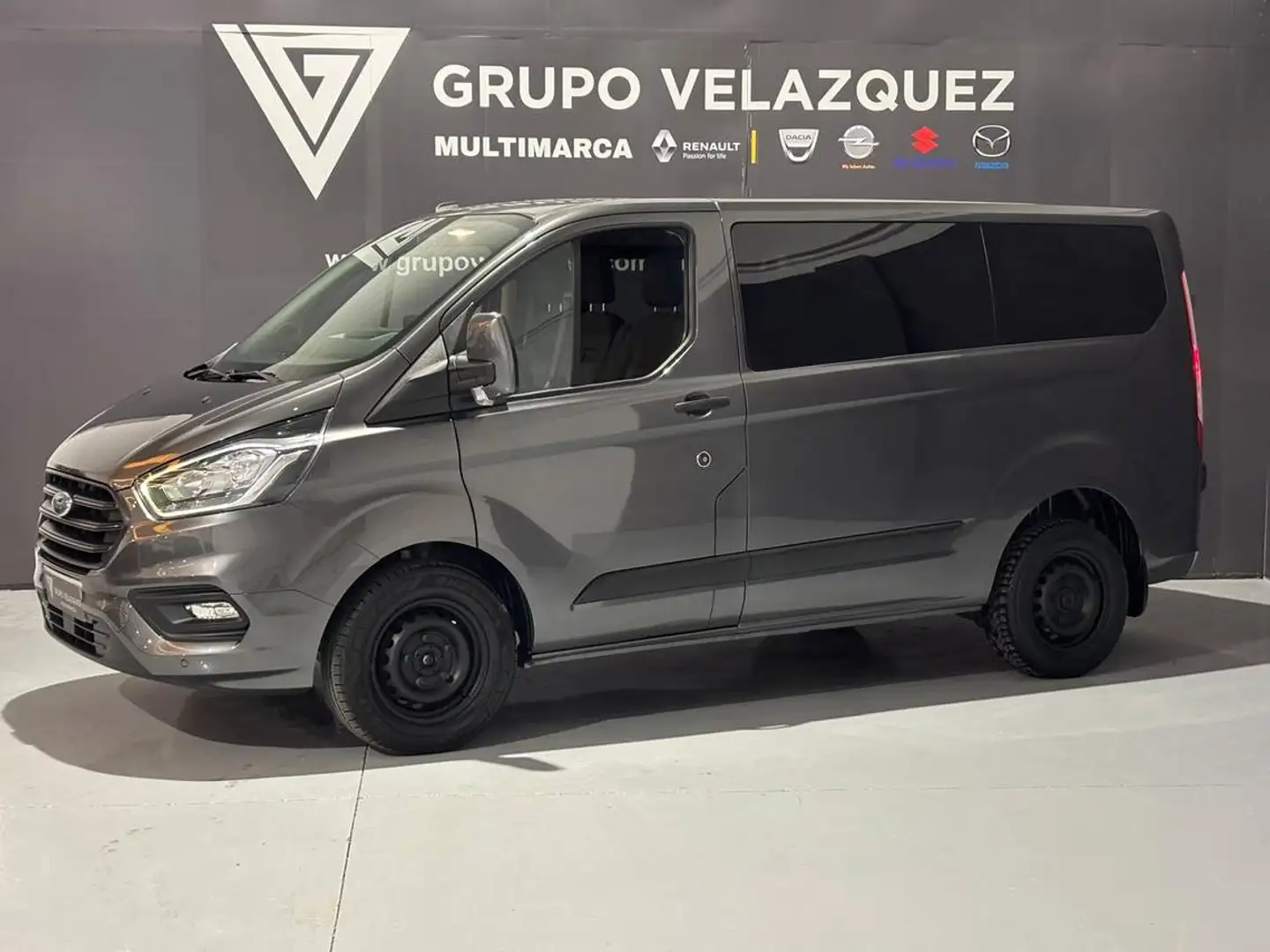 Ford Transit Custom FT 320 L1 Kombi Trend EcoBlue 130 Gris - 1