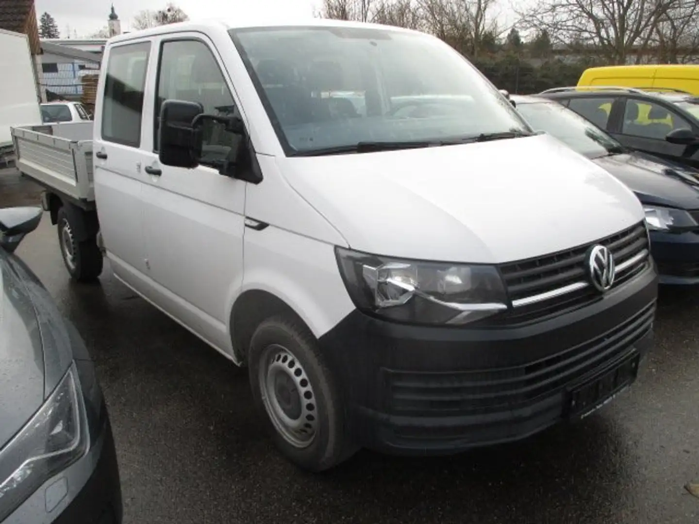 Volkswagen T6 Doka-Pritsche 2,0 TDI BMT Weiß - 2