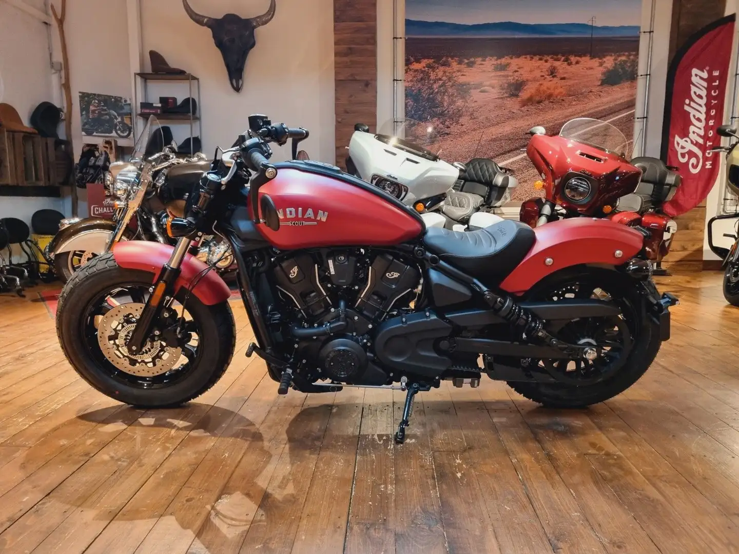 Indian Scout Bobber Ltd. 100 Jahre (EUR 1.000/2,99 %) Rot - 1