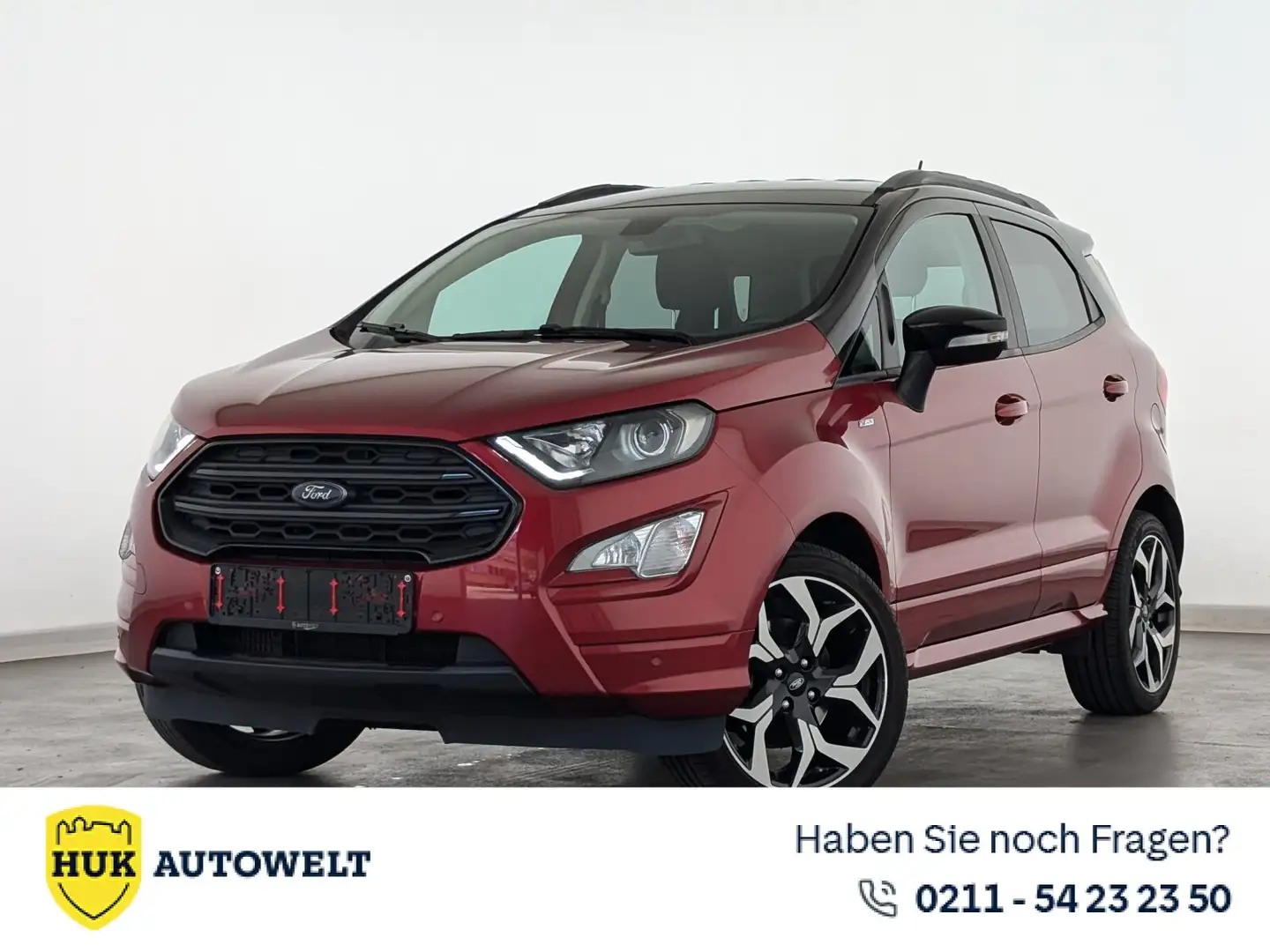 Ford EcoSport EcoSport 1.0 EcoBoost ST-Line XENON+NAVI+RFK+SHZ Rot - 1