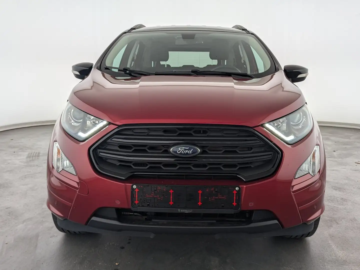 Ford EcoSport EcoSport 1.0 EcoBoost ST-Line XENON+NAVI+RFK+SHZ Rot - 2