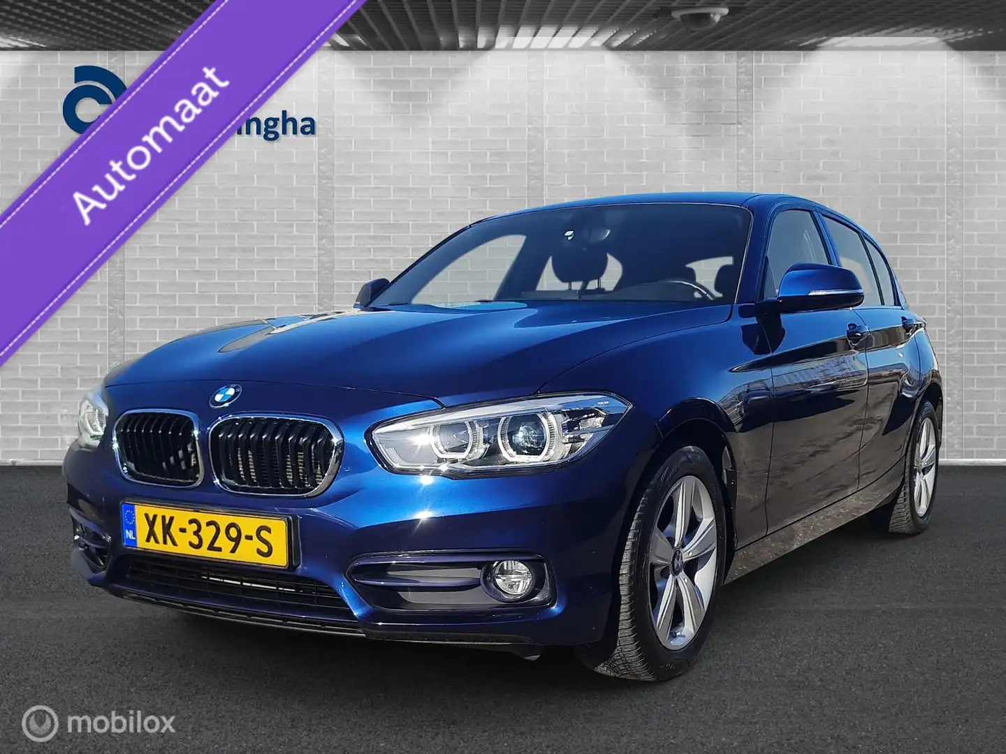 BMW 118 1-serie 118i Executive Sportline Blau - 1
