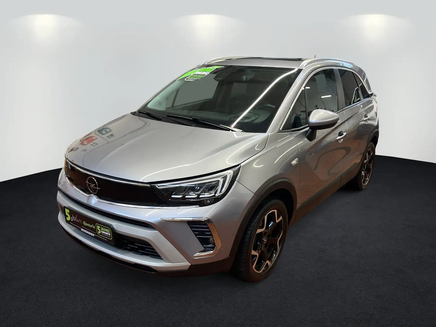 Opel Crossland 1.2 Turbo Elegance LED+Navi+Panora+Kam Silber - 2