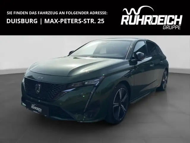 Peugeot 308 GT Navi Digitales Cockpit Memory Sitze Soundsystem