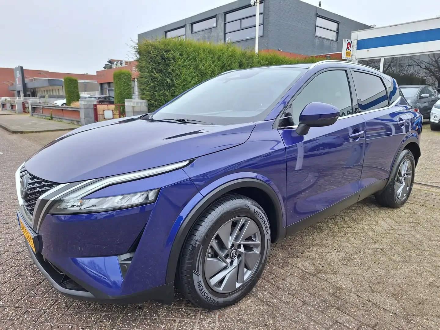 Nissan Qashqai 1.3 MHEV Xtronic panoramadak/camera/nav-app Azul - 2