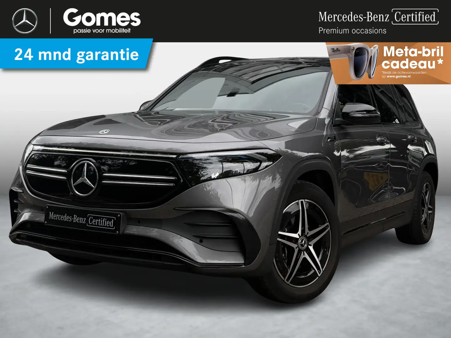 Mercedes-Benz EQB 250 AMG Line 67 kWh | Panoramadak | Gris - 1
