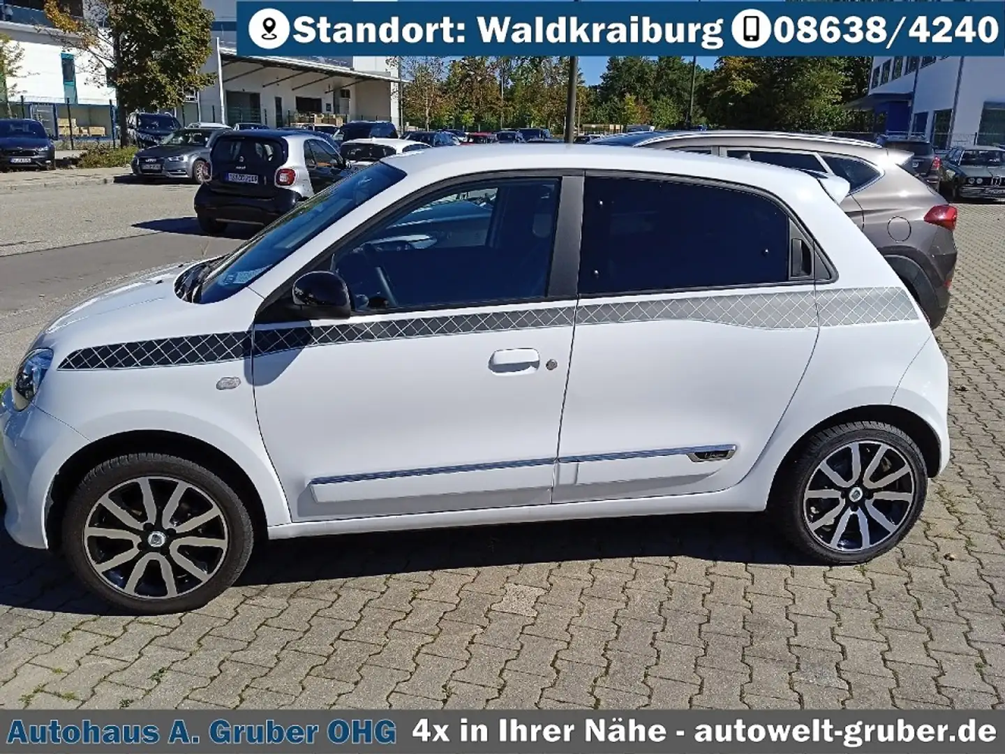 Renault Twingo LA PARISIENNE+16+Navi+Tempomat+Klimaauto Blanc - 2