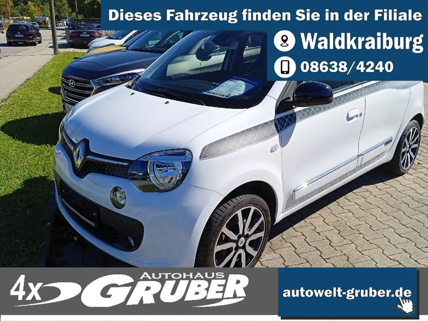 Renault Twingo LA PARISIENNE+16+Navi+Tempomat+Klimaauto Blanc - 1