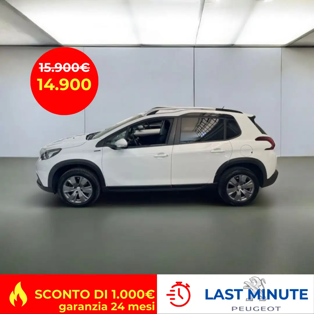 Peugeot 2008 PureTech 130 S&S Allure Bianco - 1