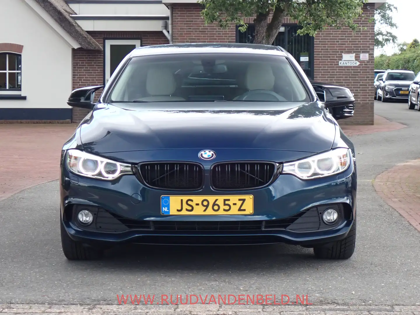 BMW 420 4-serie Gran Coupé 420i HIGH-EXE SPORTSTOEL/PROFNA Modrá - 2