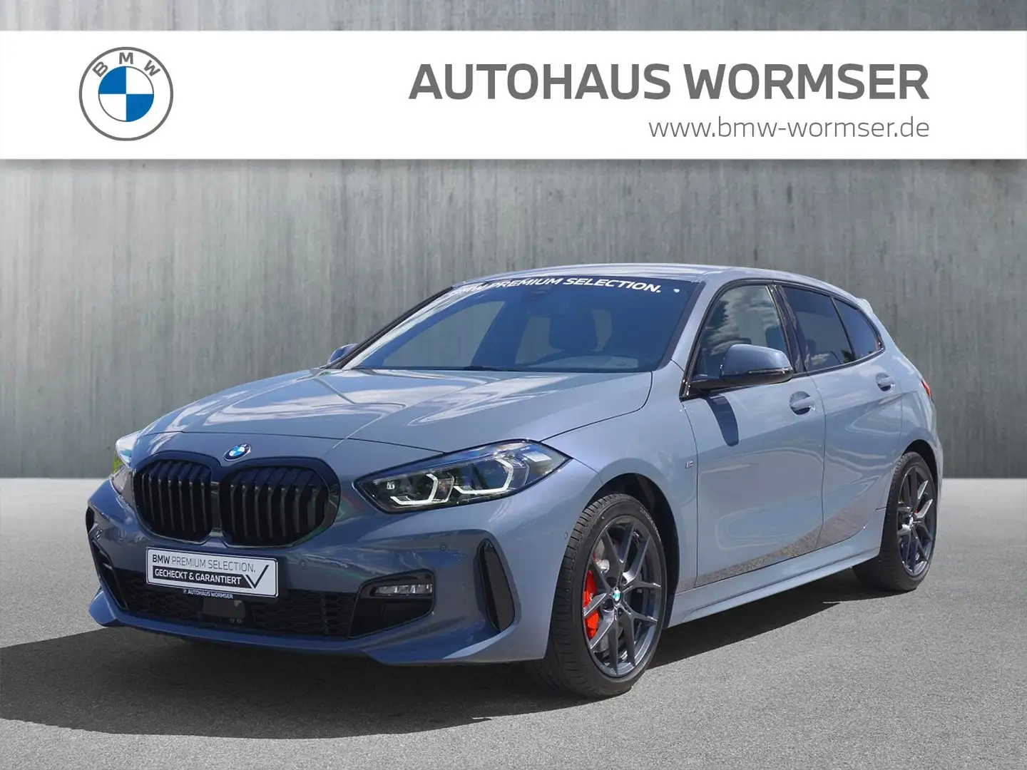 BMW 118 i Hatch M Sport HK HiFi DAB LED WLAN Shz Grau - 1
