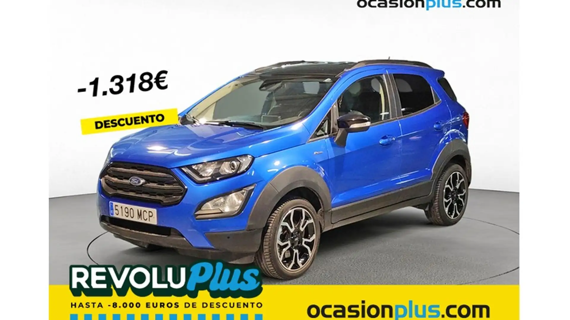 Ford EcoSport 1.0 EcoBoost Active 125 Azul - 1