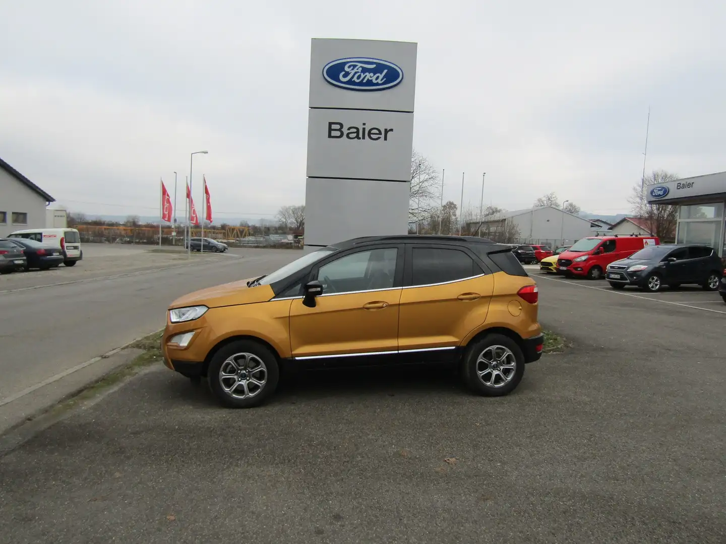 Ford EcoSport Titanium - AHK/Sitzheizung/Key Free/ Gelb - 1