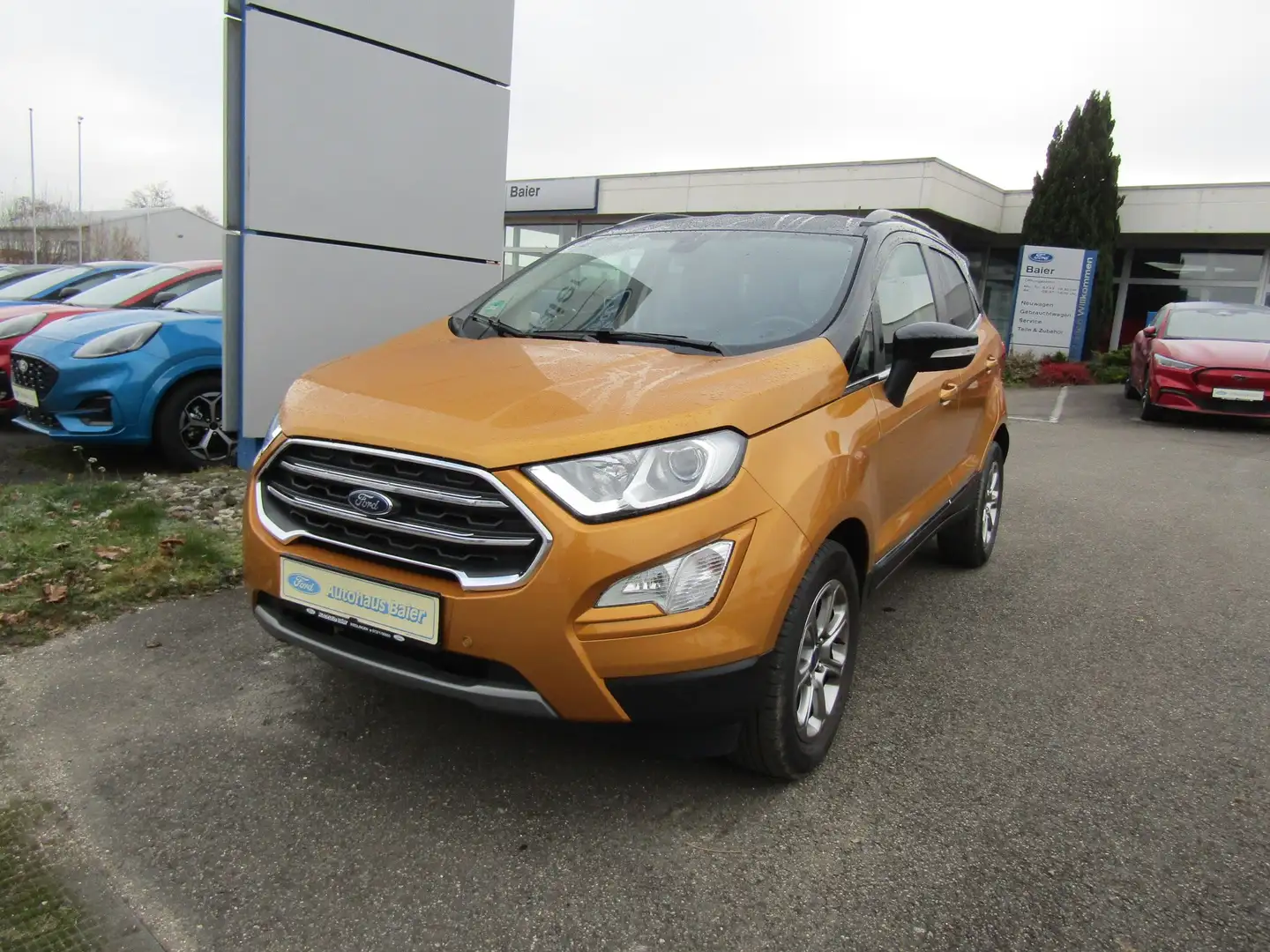 Ford EcoSport Titanium - AHK/Sitzheizung/Key Free/ Gelb - 2