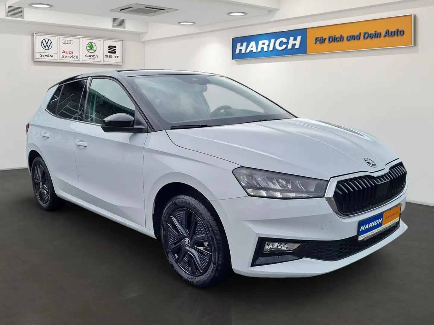Skoda Fabia 1.0 TSI DSG ACC PDC SHZ SMARTLINK Blanc - 2