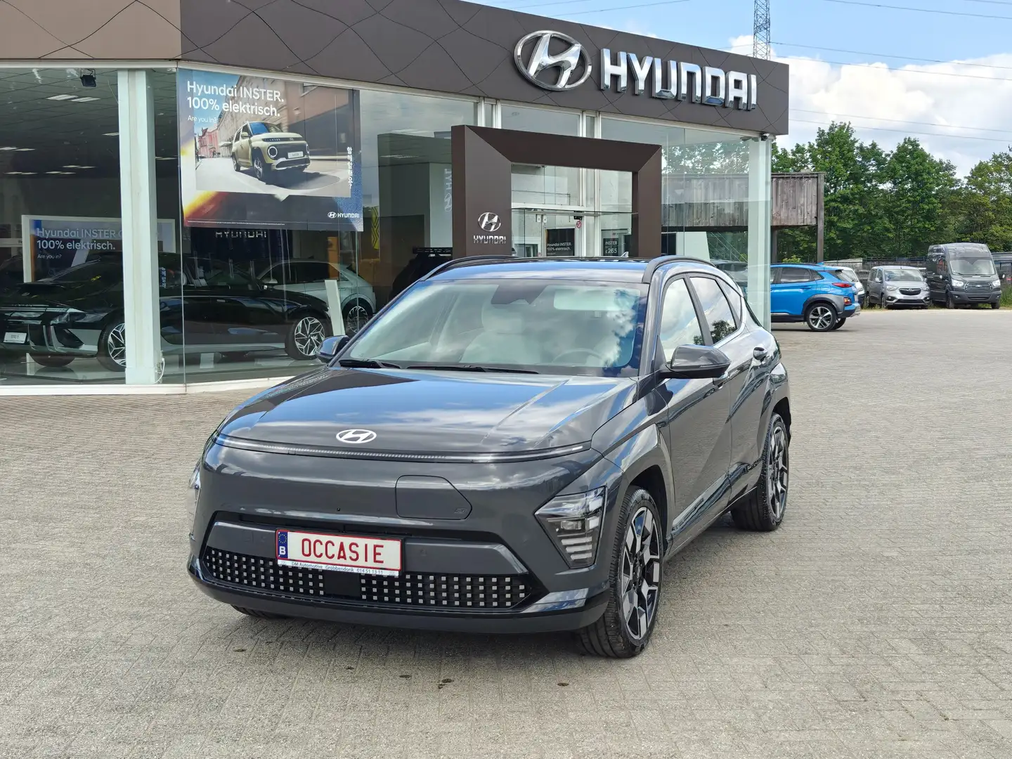 Hyundai KONA Full Option 65 kWh Shine Gris - 1