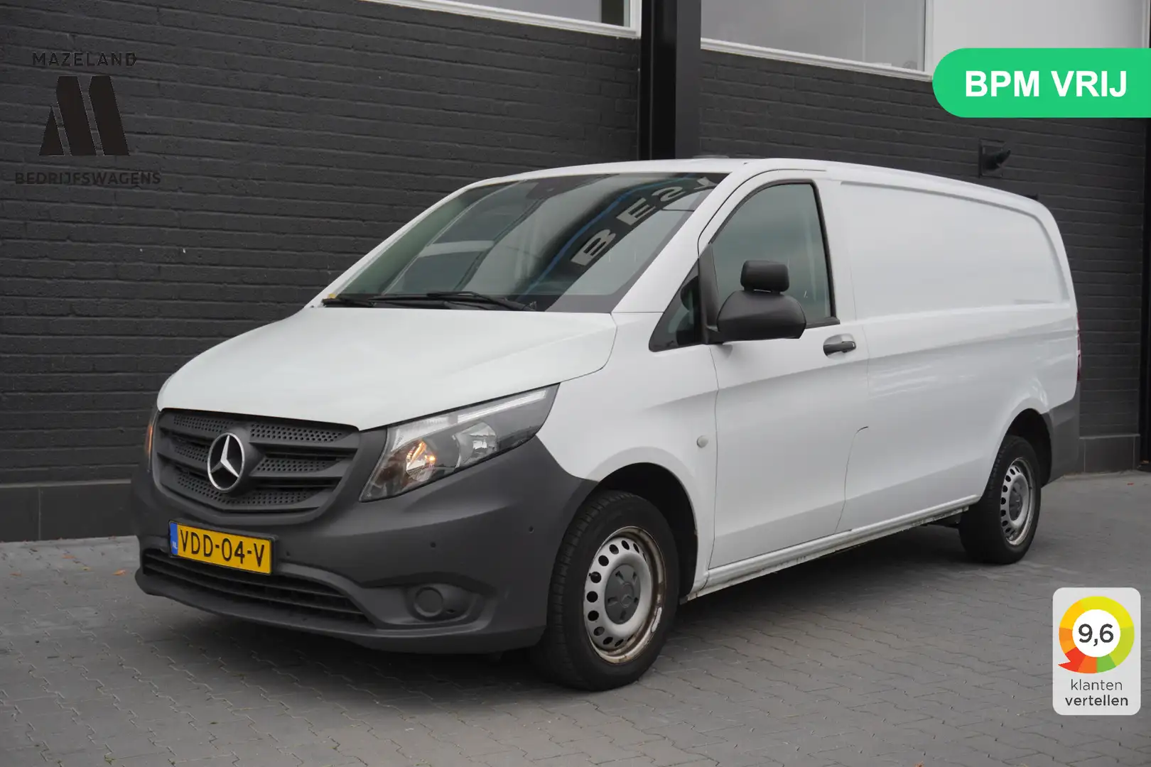 Mercedes-Benz Vito 114 CDI Automaat Lang EURO 6 - Airco - Cruise - PD Blanc - 1