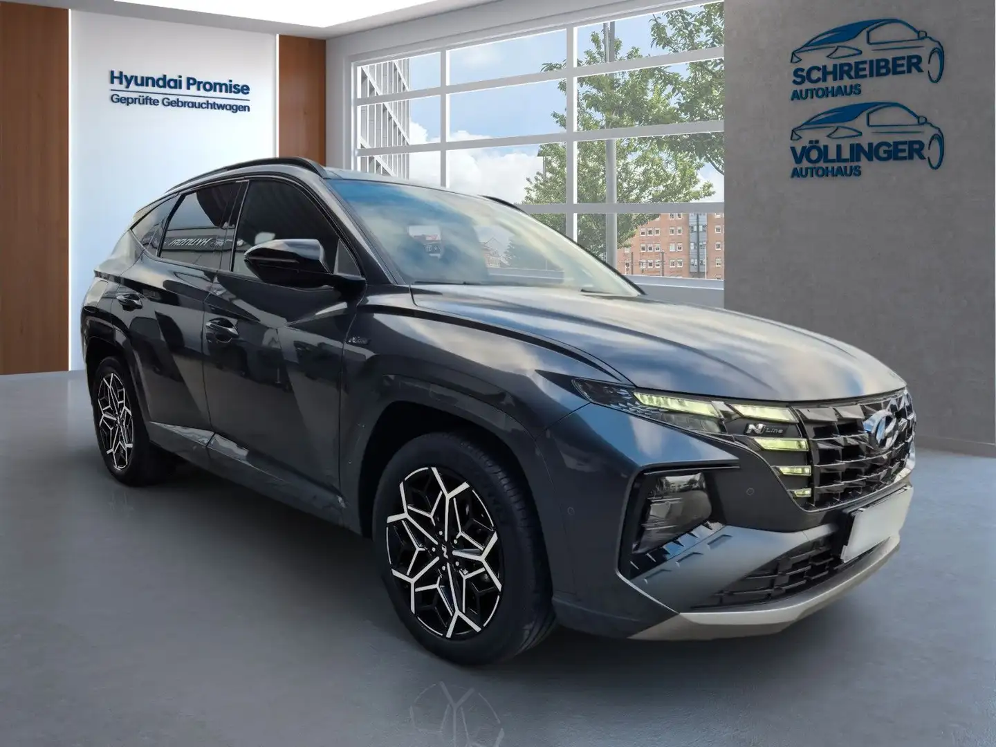 Hyundai TUCSON N-Line Plug-In Hybrid 4WD 265PS Grau - 2