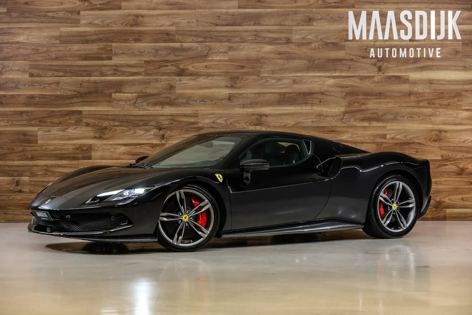 Ferrari 296 GTB 3.0 V6 | Passenger Display| Carbon Ex & Int|HUD| Negru - 1