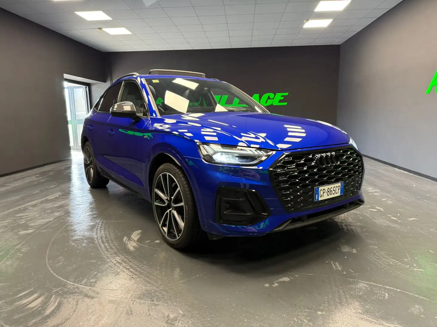 Audi Q5 Q5 Sportback 40 2.0 tdi mhev 12V S line quattro Blu/Azzurro - 1