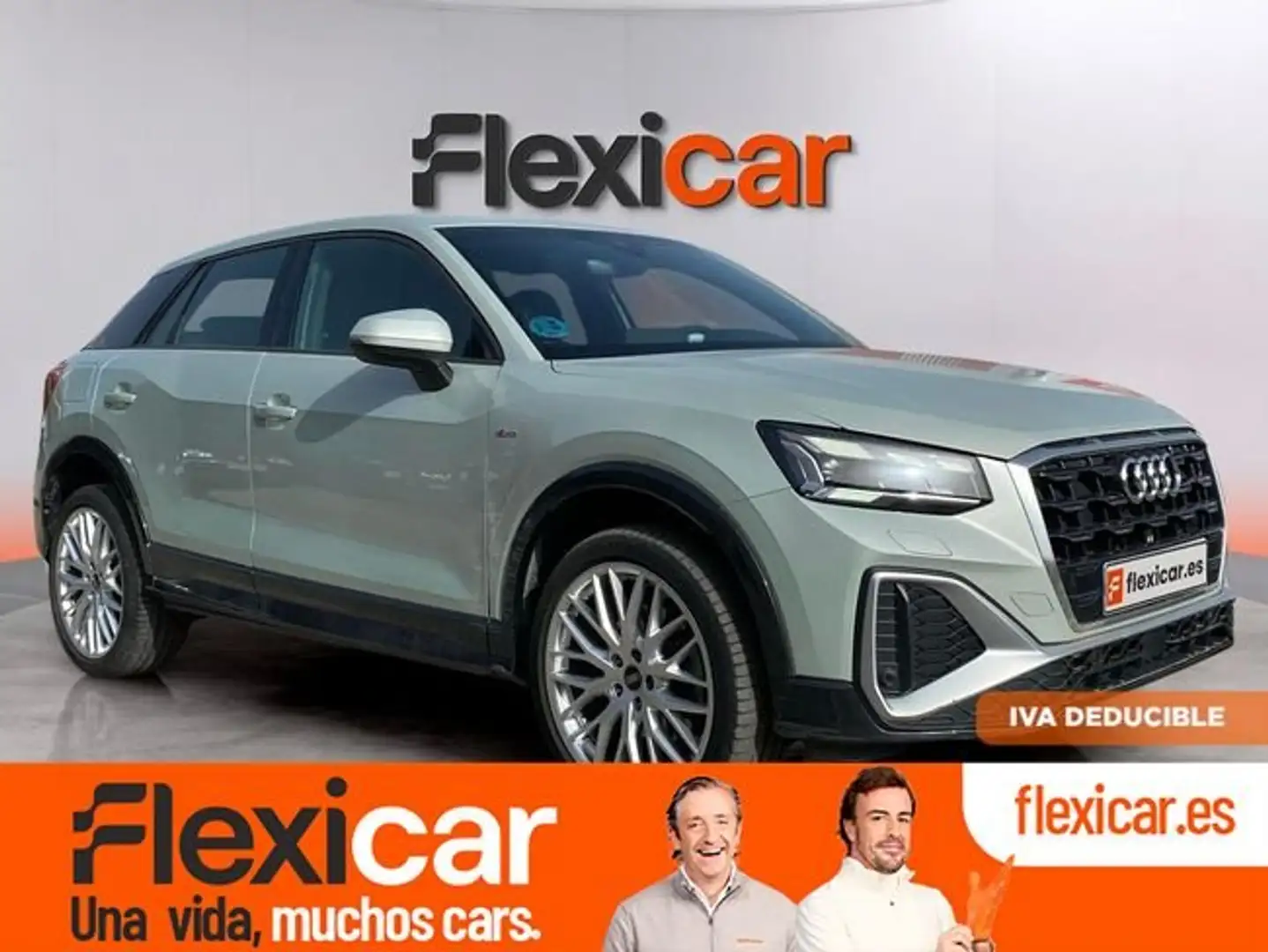 Audi Q2 30 TDI S line S tronic 85kW Gris - 1