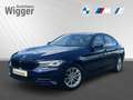 BMW 520 d Aut. Limousine/Navigation/Leder/LED Blau - thumbnail 1