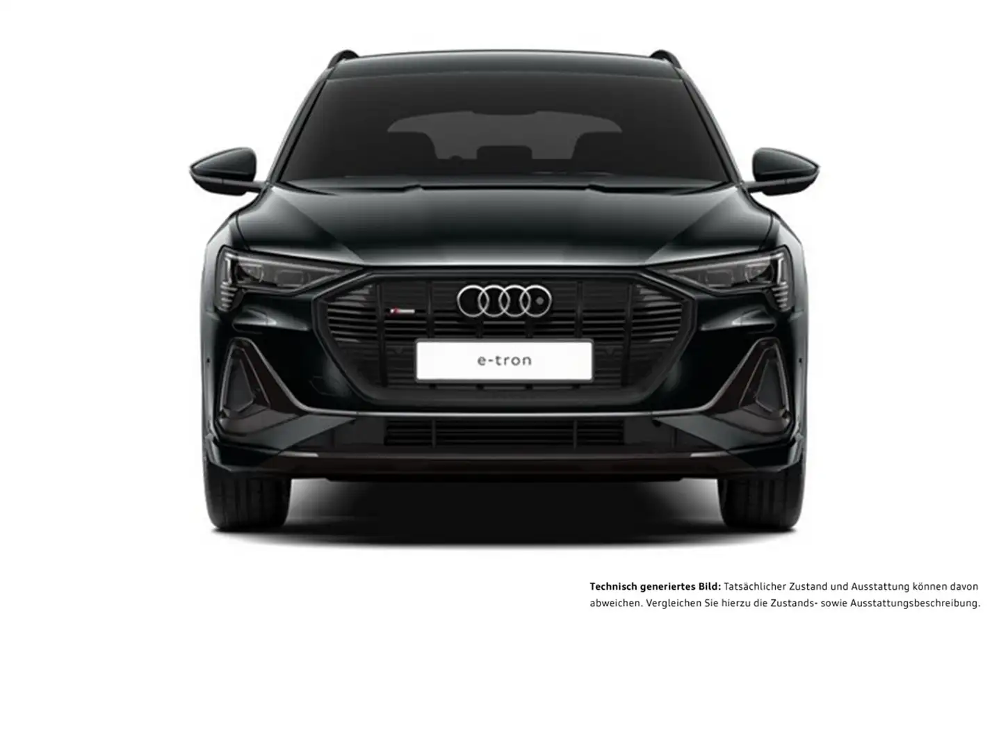 Audi e-tron 55 quattro S LINE BLACKPAK CAM ACC LM20 Schwarz - 2