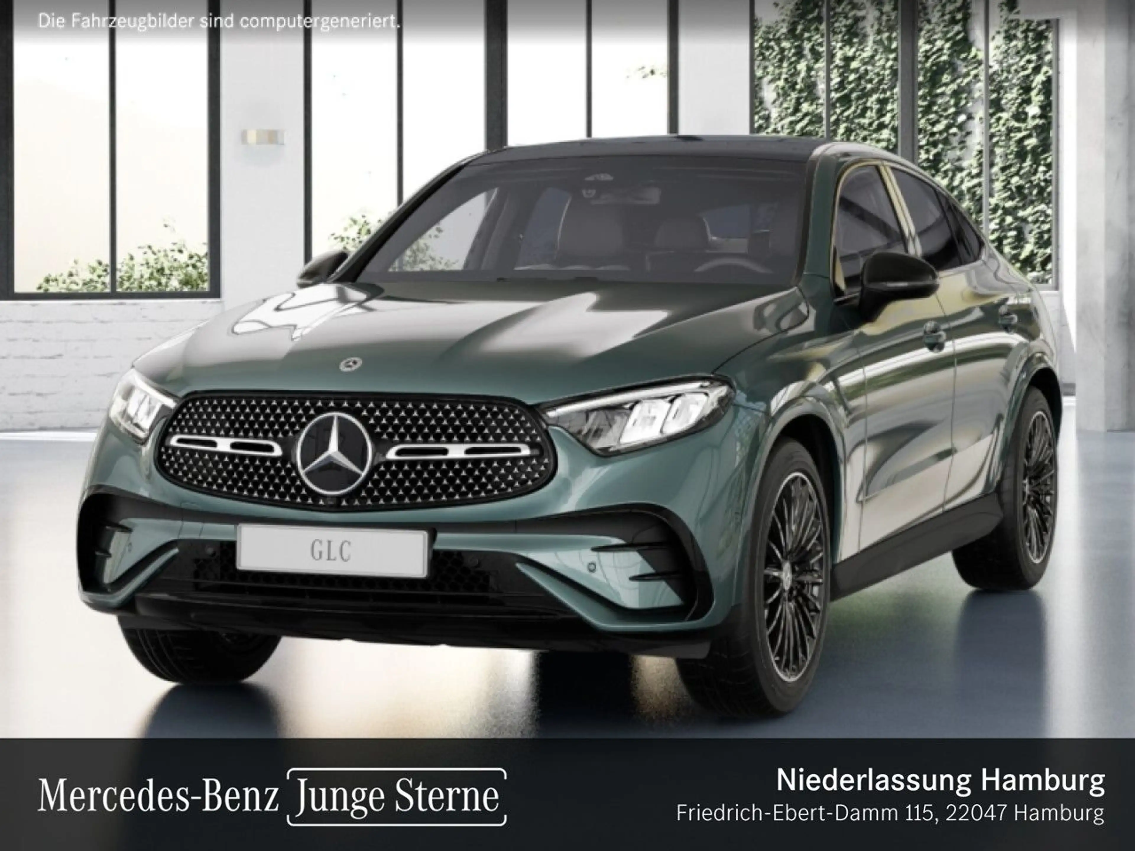 Mercedes-Benz GLC 220 d 4M AMG+NIGHT+PANO+AHK+LED+KAMERA+TOTW+9G — photo 2