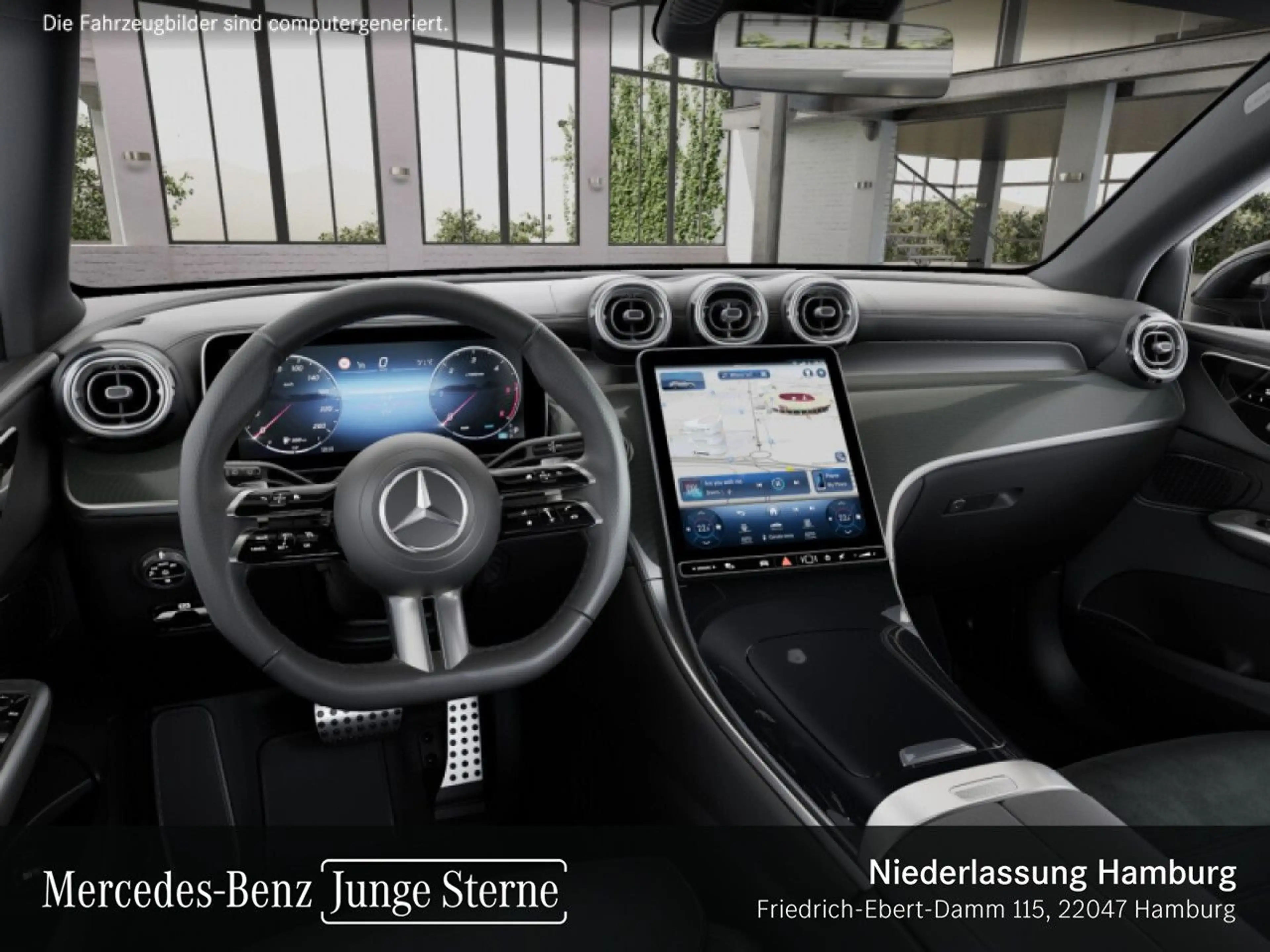 Mercedes-Benz GLC 220 d 4M AMG+NIGHT+PANO+AHK+LED+KAMERA+TOTW+9G — photo 9