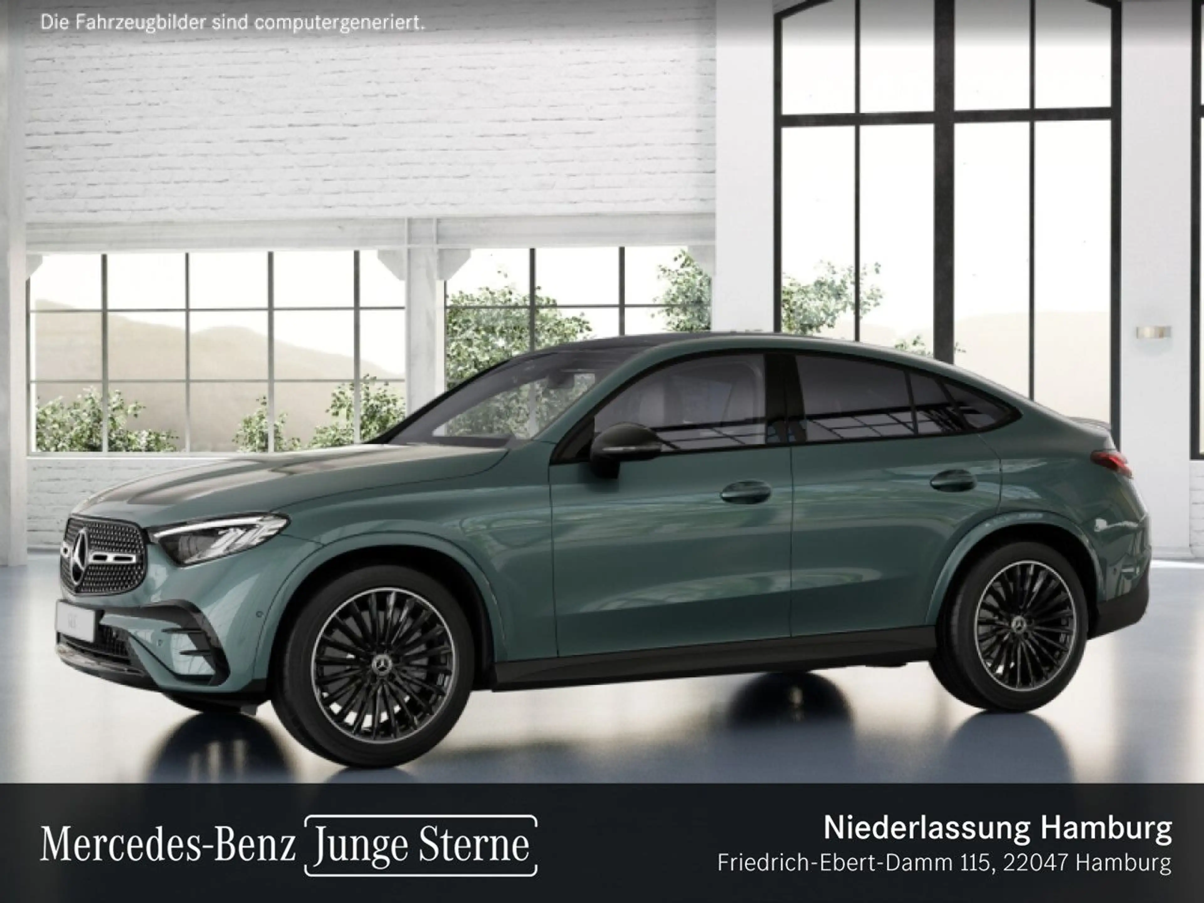 Mercedes-Benz GLC 220 d 4M AMG+NIGHT+PANO+AHK+LED+KAMERA+TOTW+9G — photo 3