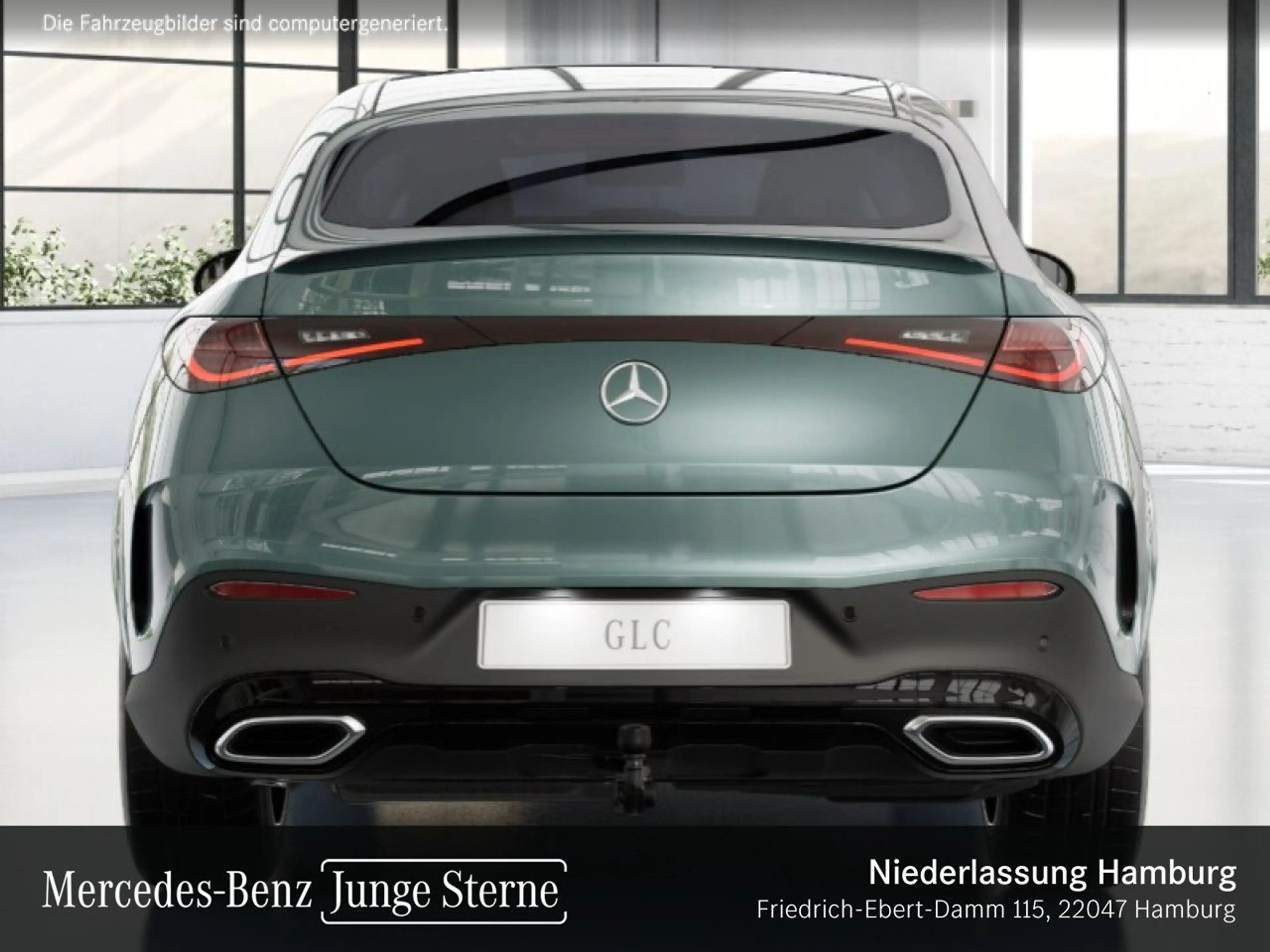 Mercedes-Benz GLC 220 d 4M AMG+NIGHT+PANO+AHK+LED+KAMERA+TOTW+9G — photo 8