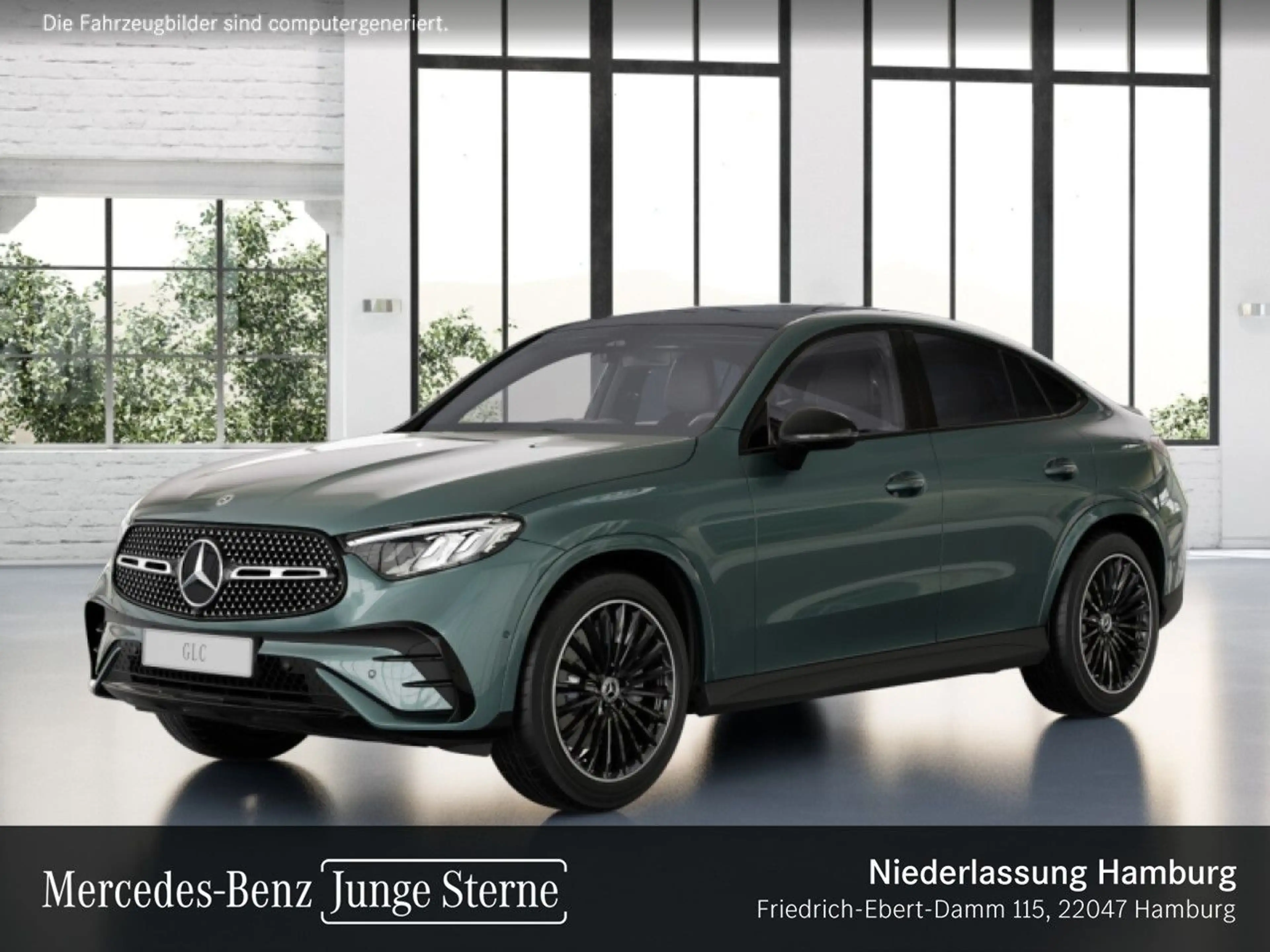 Mercedes-Benz GLC 220 d 4M AMG+NIGHT+PANO+AHK+LED+KAMERA+TOTW+9G — photo 13
