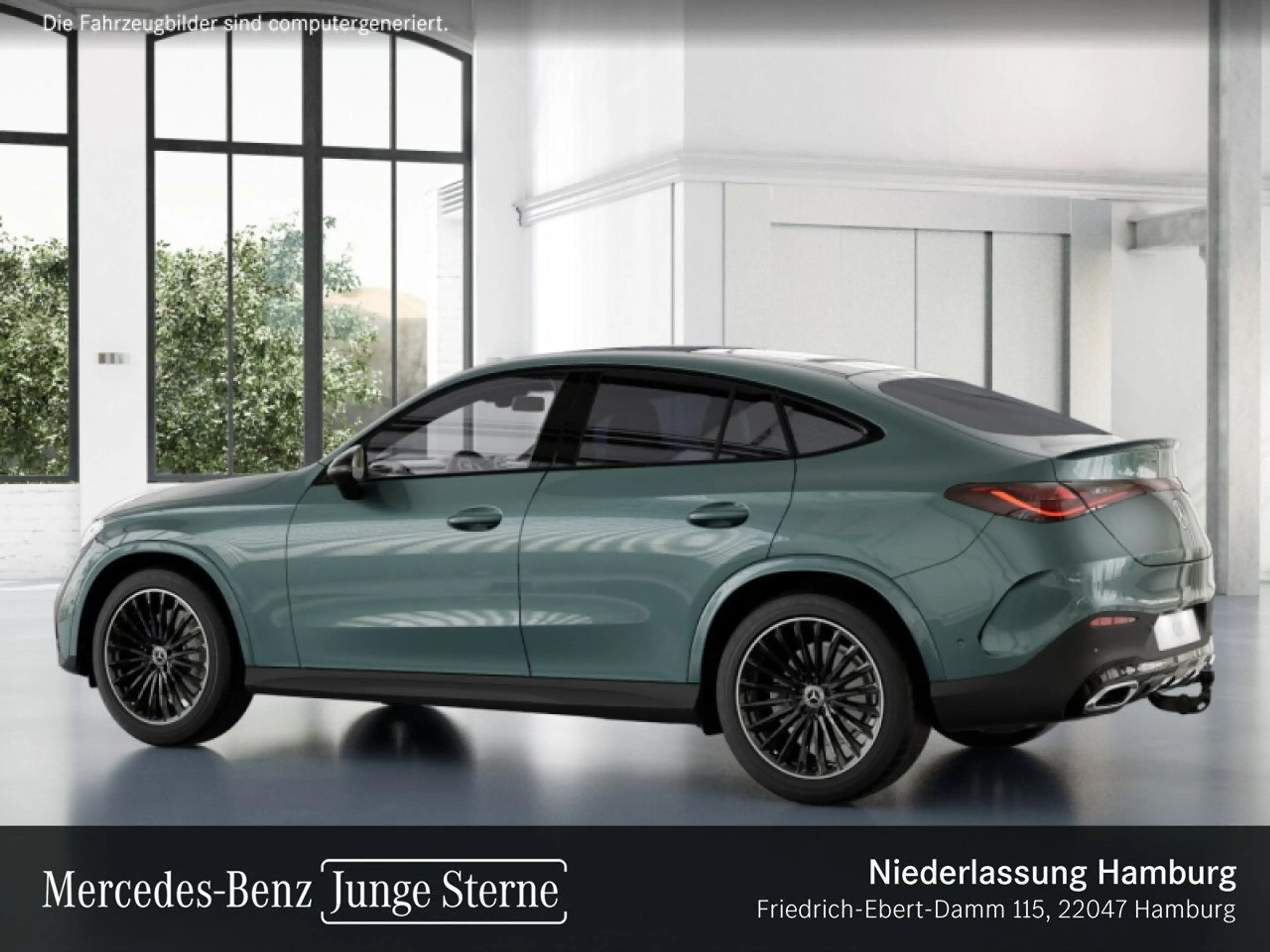 Mercedes-Benz GLC 220 d 4M AMG+NIGHT+PANO+AHK+LED+KAMERA+TOTW+9G — photo 14