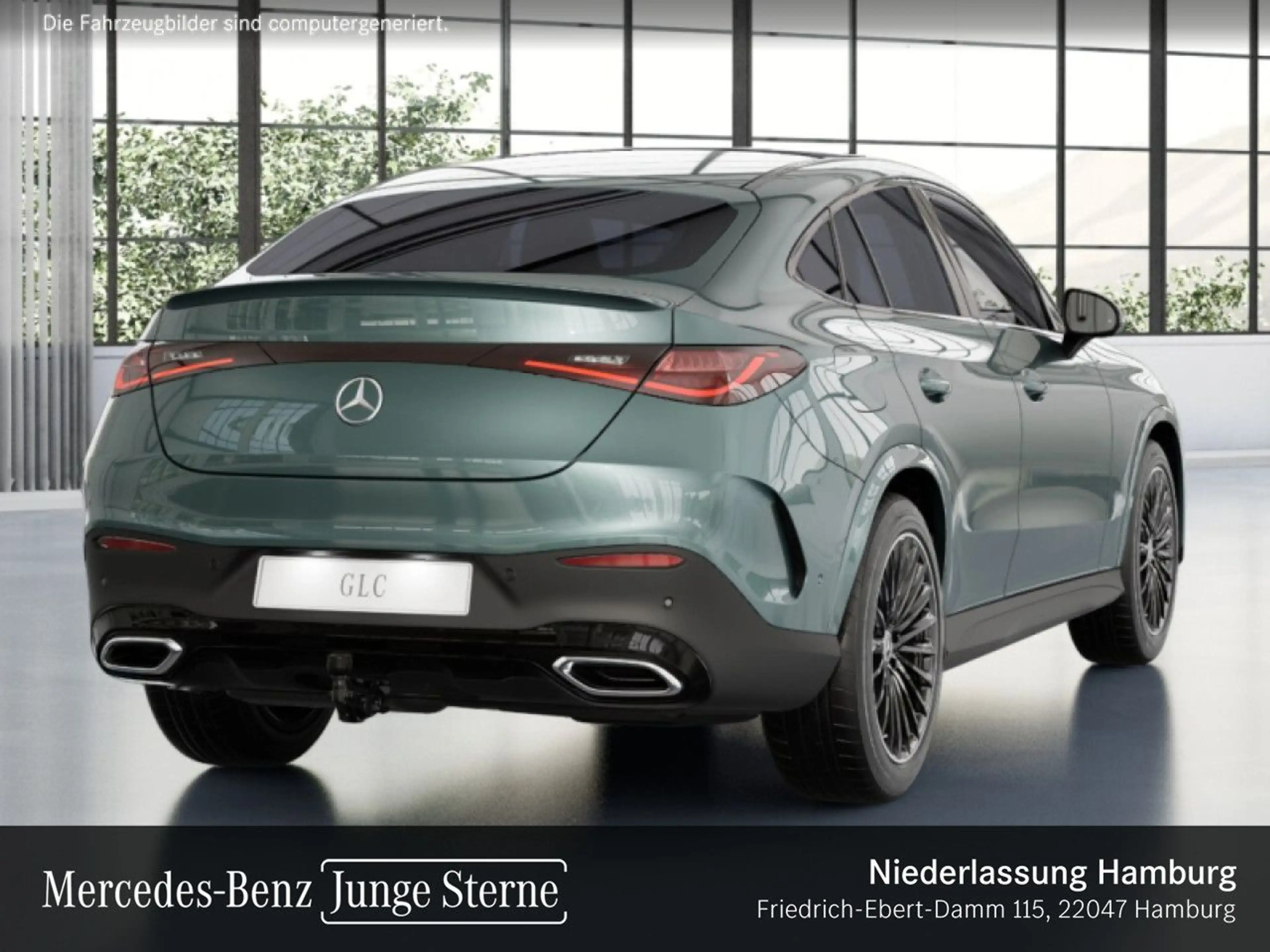 Mercedes-Benz GLC 220 d 4M AMG+NIGHT+PANO+AHK+LED+KAMERA+TOTW+9G — photo 4