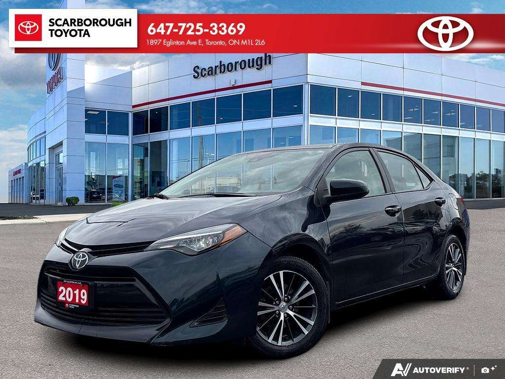 Blue 2019 Toyota Corolla Sedan Front-Wheel Drive 