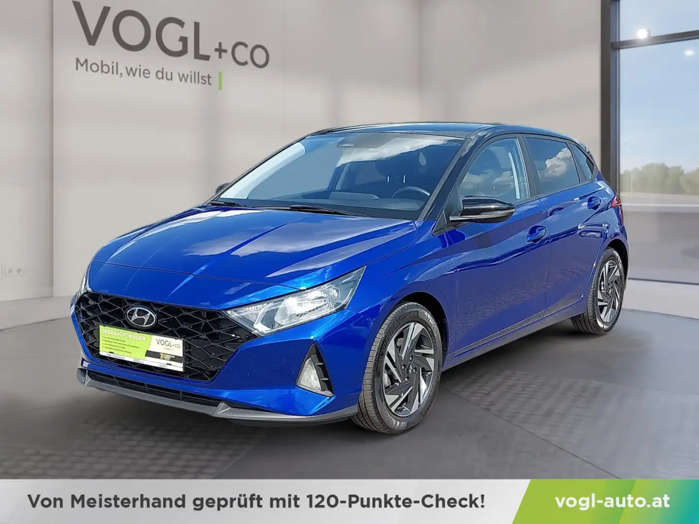 Hyundai i20 1.0 T-GDI i-Line Plus Blau - 1