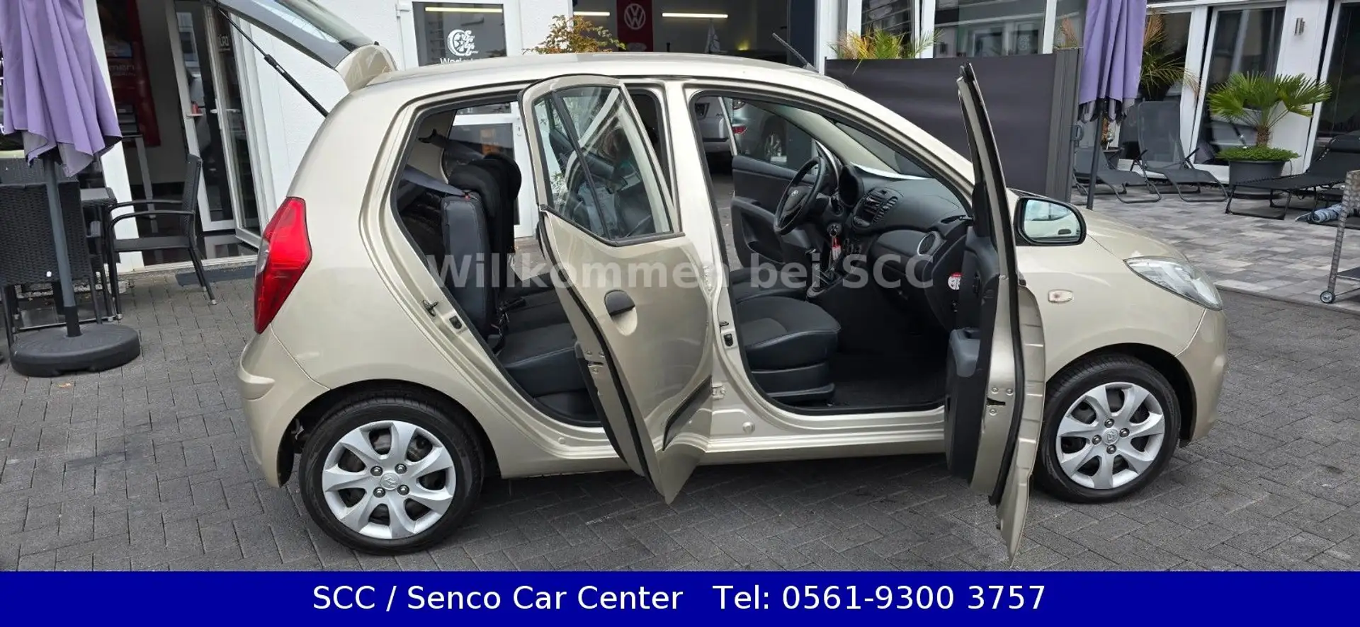 Hyundai i10 5 Star Edition Gepflegt KLIMA Servo TÜV NEU Silber - 1