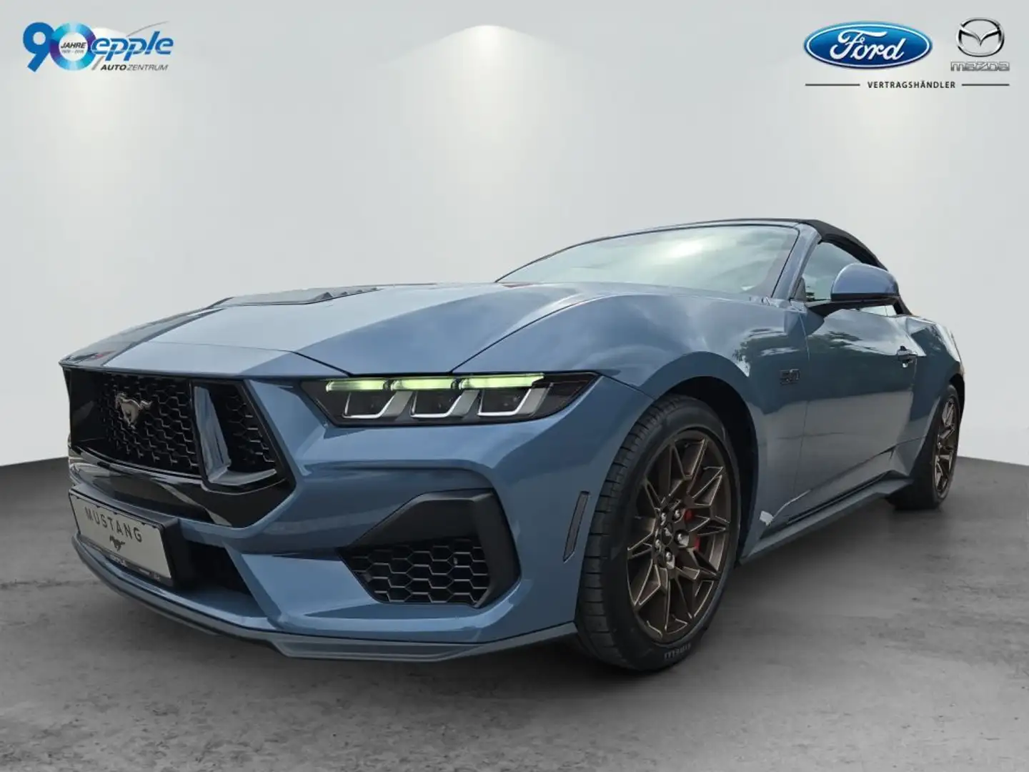 Ford Mustang GT Convertible 5.0 V8 GT Bronce-Styling Синий - 1