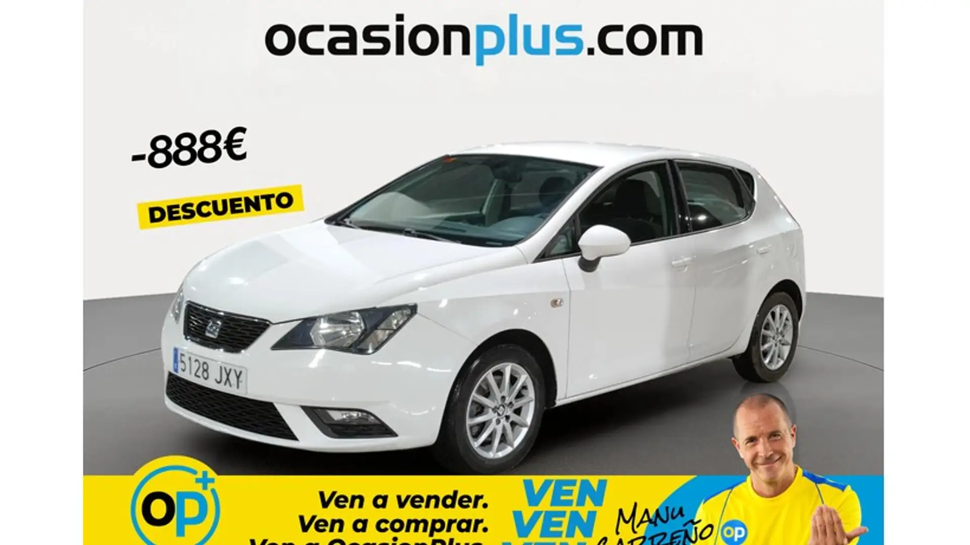 SEAT Ibiza 1.4TDI CR S&S Style 105 Blanco - 1