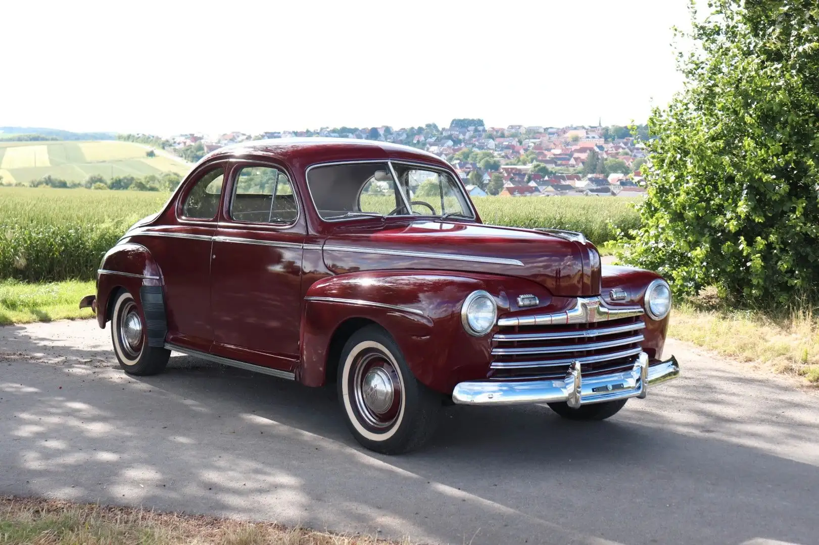Ford Super Deluxe Coupé 3.9 V8|Original|H-Zulassung| Rot - 1