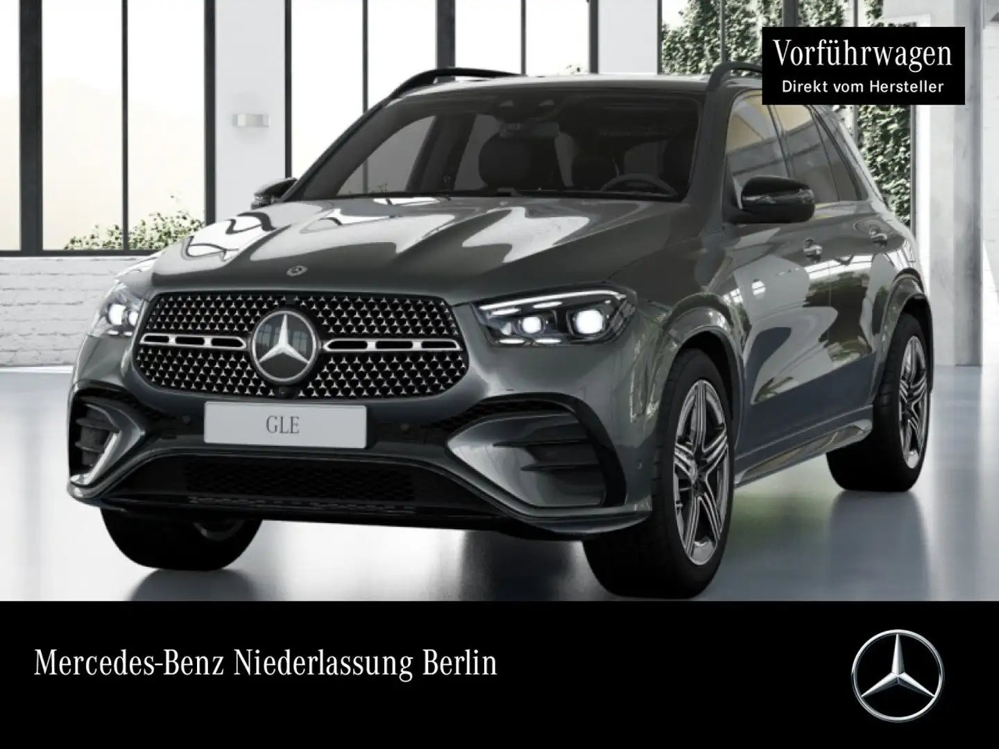 Mercedes-Benz GLE 400 e 4M AMG+NIGHT+PANO+360+AHK+MULTIBEAM+HUD Gris - 1