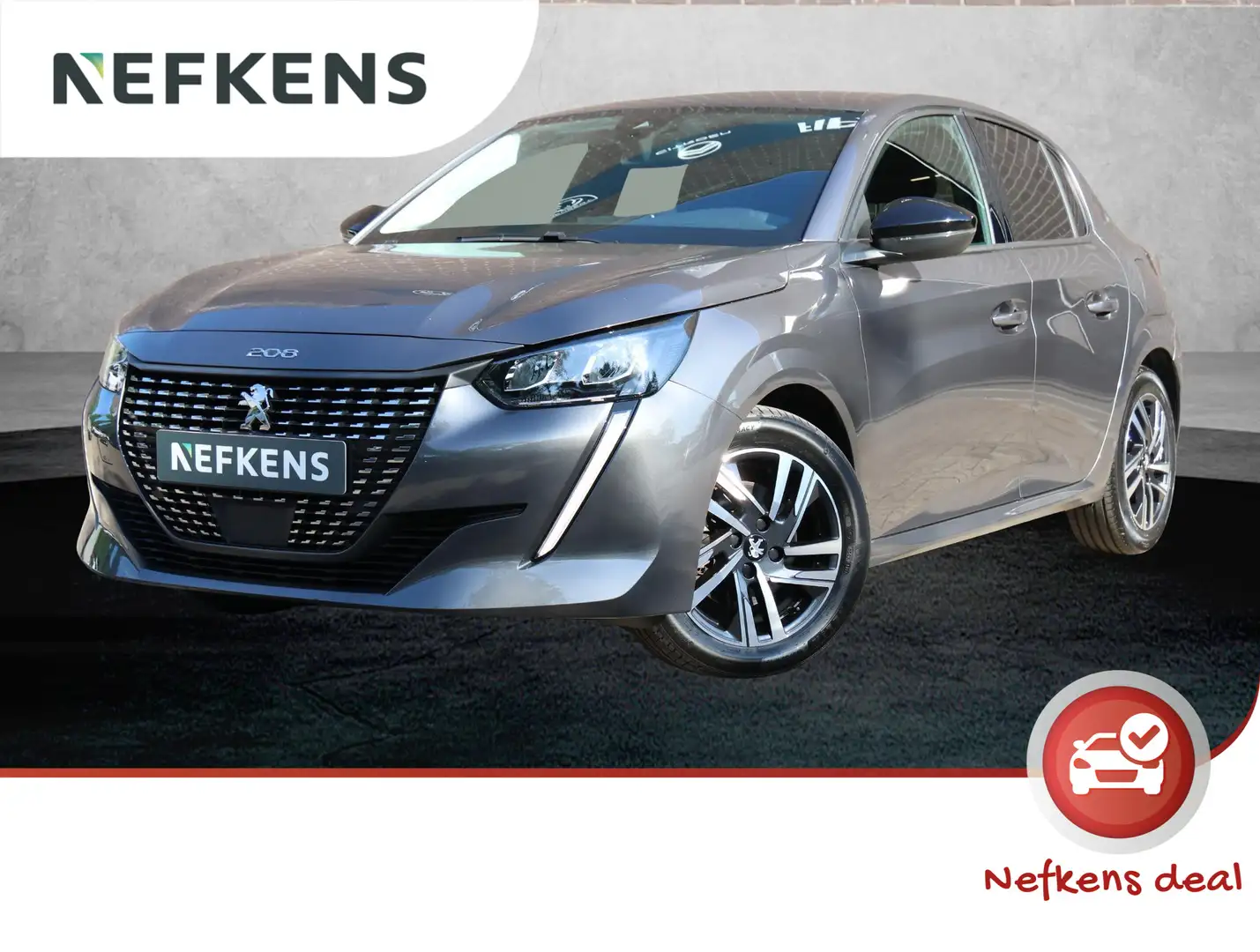 Peugeot 208 Allure Pack 100pk | Stoelverwarming | Achteruitrij Gris - 1