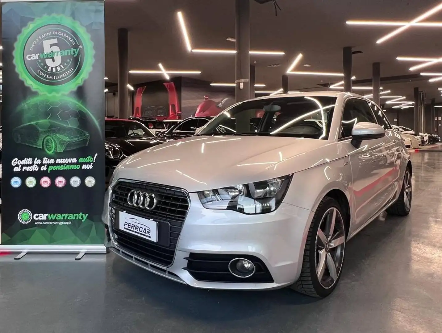 Audi A1 1.4 tfsi Ambition 122cv s-tronic Zilver - 1