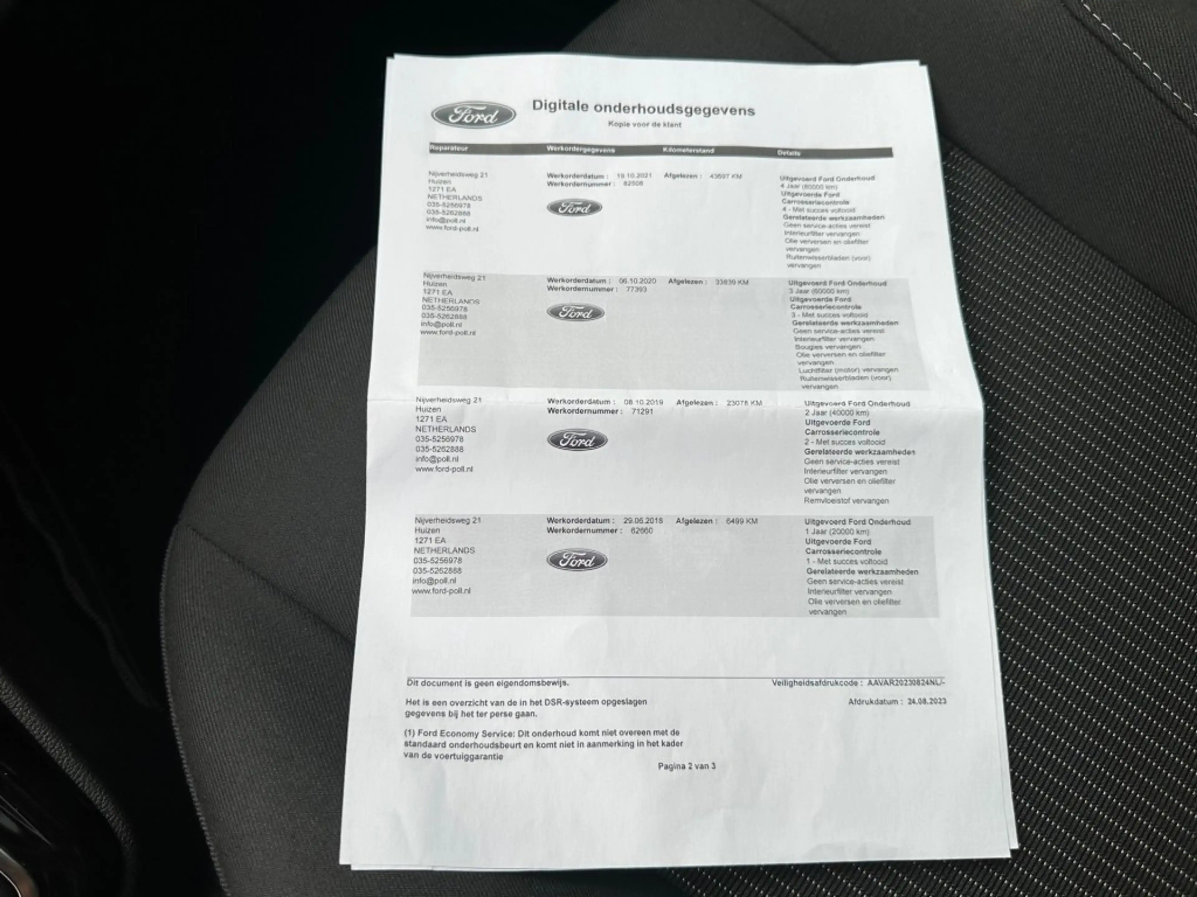 Ford B-Max 1.0 EcoBoost Titanium navi Airco Cruise Trekhaak N — photo 25