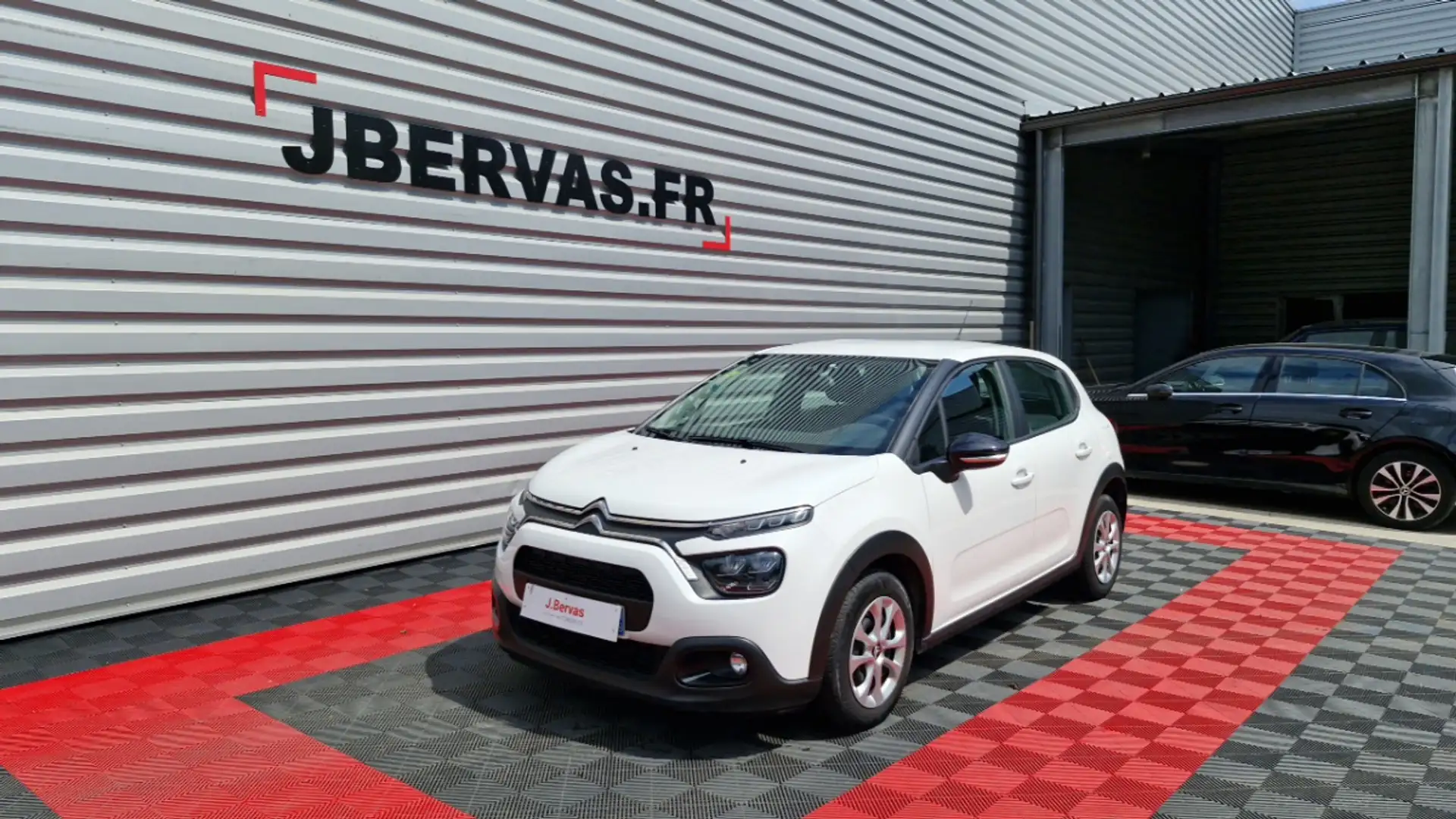 Citroen C3 SOCIETE BLUEHDI 100 SS BVM6 FEEL BUSINESS R Blanc - 1